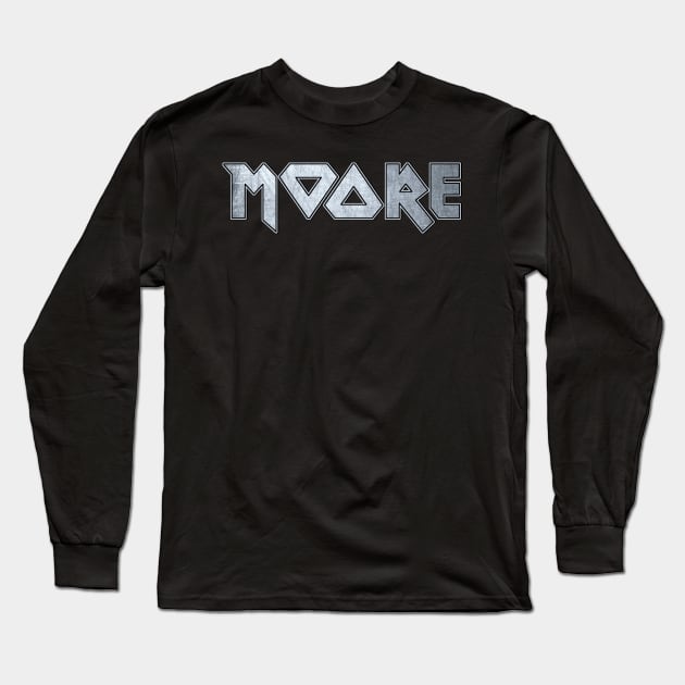 Heavy metal Moore Long Sleeve T-Shirt by KubikoBakhar